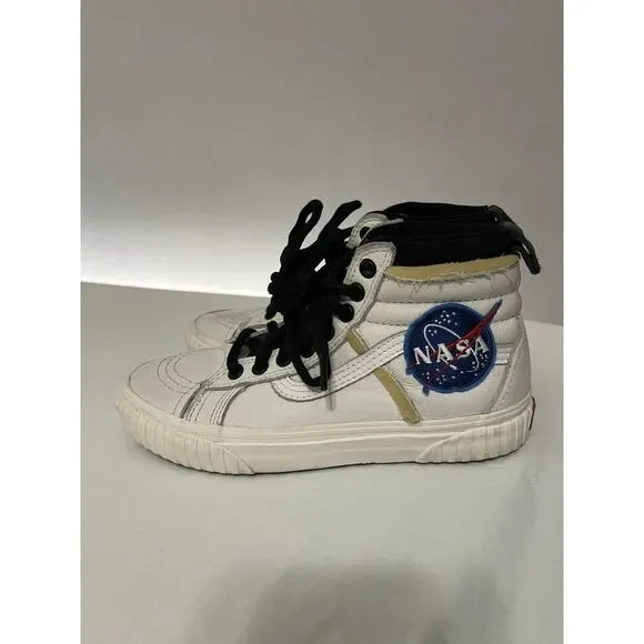 Size 6 Mens- VANS NASA x Sk8- 46 MTE DX High Space Voyager Tr White/ Marshmallow - Picture 3 of 9